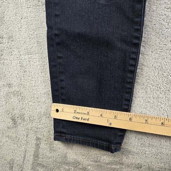 Madewell Jeans Womens 28x25 Blue Denim Skinny Skinny Crop Stretchy Dark Wash - Picture 6 of 14